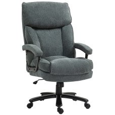 Big and Tall Executive Office Chair, Up to 450 lbs. Heavy Duty Desk Chair, Computer Chair for Heavy People, Grey