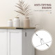 Farmhouse Kitchen Pantry Storage Cabinet, Kitchen Pantry Cabinet with Doors and Adjustable Shelves, Cream White