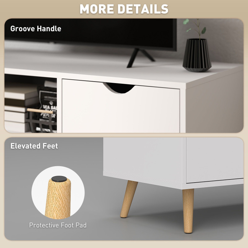 TV Stand with Storage for up to 50