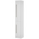 Freestanding Tall Bathroom Storage Cabinet with Adjustable Shelves, Bathroom Organizer, White Wood Grain