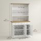 Kitchen Pantry Buffet Server Hutch Storage Sideboard Bookcase with Drawers & Cabinets for Living Room Cabinet Console