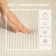 L Shaped Couch, L Shape Sofa with Chaise Lounge and Spring Cushion for Living Room, Bedroom, Beige