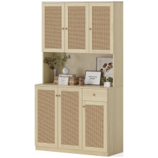 Kitchen Hutch with Microwave Countertop, 71