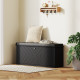 Shoe Storage with Seat, Upholstered Hallway Bench, Shoe Bench with Flip Drawer, Adjustable Shelf for 10 Pairs of Shoes