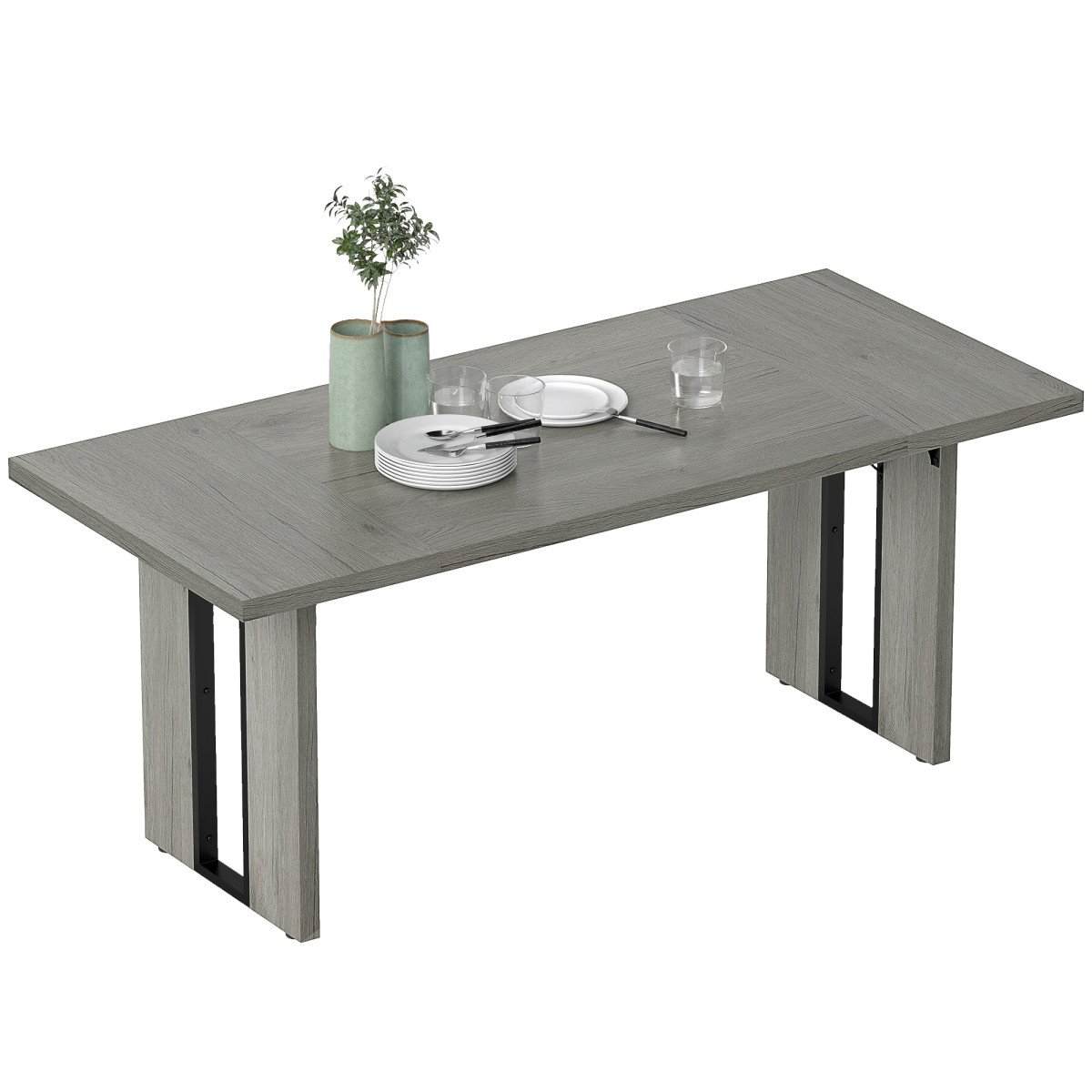 Industrial Kitchen Table for 8, 71