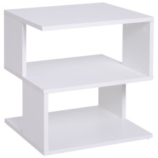 Light Nightstand - Slim Bedside Stand for Small Spaces