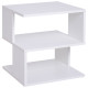 Light Nightstand - Slim Bedside Stand for Small Spaces