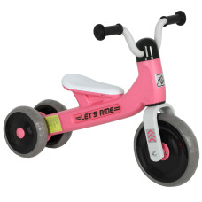 Qaba Toddler Balance Bike for 12-36 Months Boys Girls with No Pedal, 3 Silence Wheels for First Birthday Gift, Green