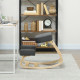 Ergonomic Kneeling Chair, Wood Kneel Stool with Thick Pads, Desk Knee Chair, Improve Posture, Dark Grey