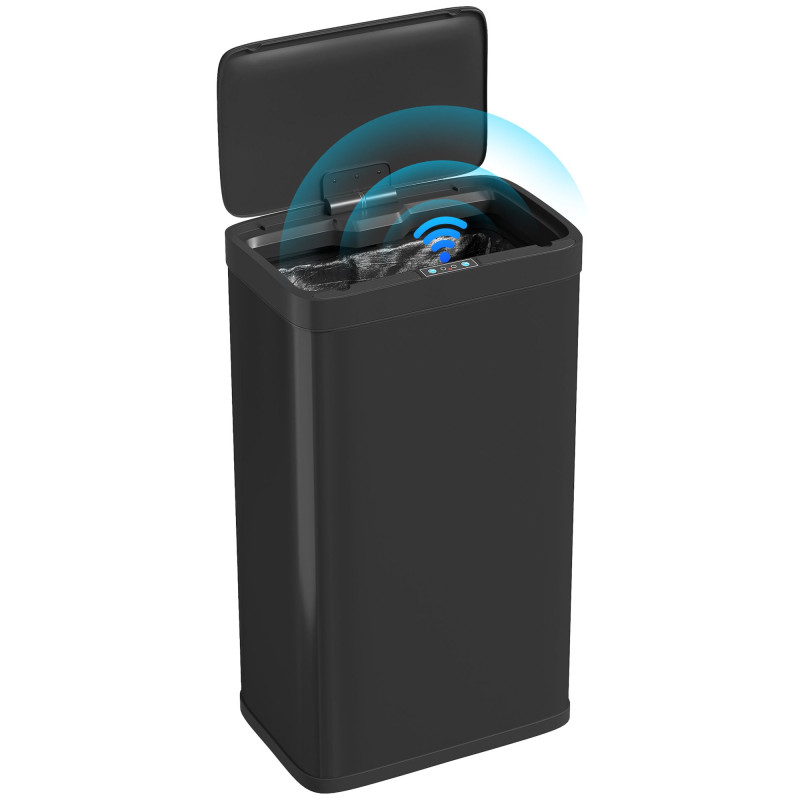 Automatic Sensor Trash Can with Soft-Close Lid