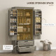 Farmhouse Kitchen Pantry Storage Cabinet, 64