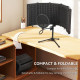 Foldable Studio Recording Microphone Isolation Shield with Pop Filter, Stand, 3/8