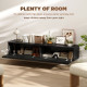 Wall Mounted TV Stand, Floating TV Cabinet with Storage, for TVs up to 70