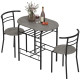 Dining Table Set of 3, 31.5