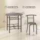 Dining Table Set of 3, 31.5