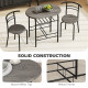 Dining Table Set of 3, 31.5