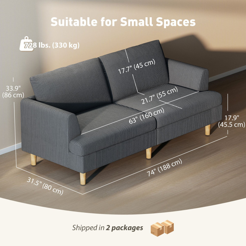 3 Seater Sofa, 74