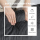L Shaped Couch, L Shape Sofa with Chaise Lounge and Spring Cushion for Living Room, Bedroom, Charcoal Grey