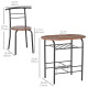 Dining Table Set of 3, 31.5