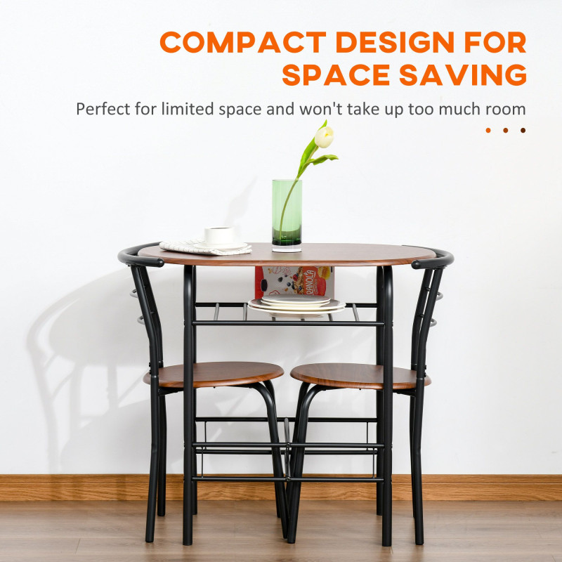 Dining Table Set of 3, 31.5
