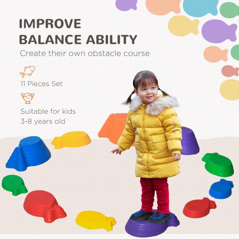 Kids Balance Stepping Stones for Safe Play
