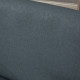 Modern Accent Chairs with Cushioned Seat, Upholstered Linen-Feel Armchair for Bedroom, Living Room, Dark Gray