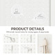 5.6 Ft. Tall 4-Panel Room Divider, Pegboard Panel Folding Privacy Screen, Partition Wall Divider for Bedroom, White