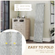 Screen Divider Room Divider Screen with Foldable Design for Indoor Bedroom Office 5.5' Grey