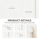5.6 Ft. Tall 6-Panel Room Divider, Pegboard Panel Folding Privacy Screen, Partition Wall Divider for Bedroom, White
