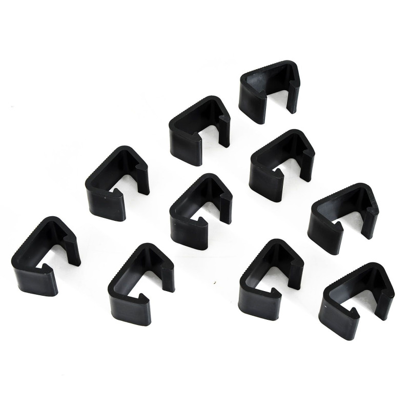 Set of 10 Fasteners Clip Outdoor Furniture Connectors Rattan Wicker Sofa Connectors