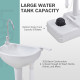 Portable Camping Sink Hand Wash Station with 17L Water Tank, Soap Dispenser and Towel Holder, for Outdoor Events