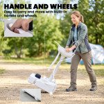 Portable Camping Sink Hand Wash Station with 17L Water Tank, Soap Dispenser and Towel Holder, for Outdoor Events