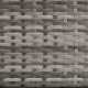 3-Seater Wicker Sofa, PE Rattan Outdoor Couch Conversation Furniture with Removable Cushions for Patio, Garden, Grey