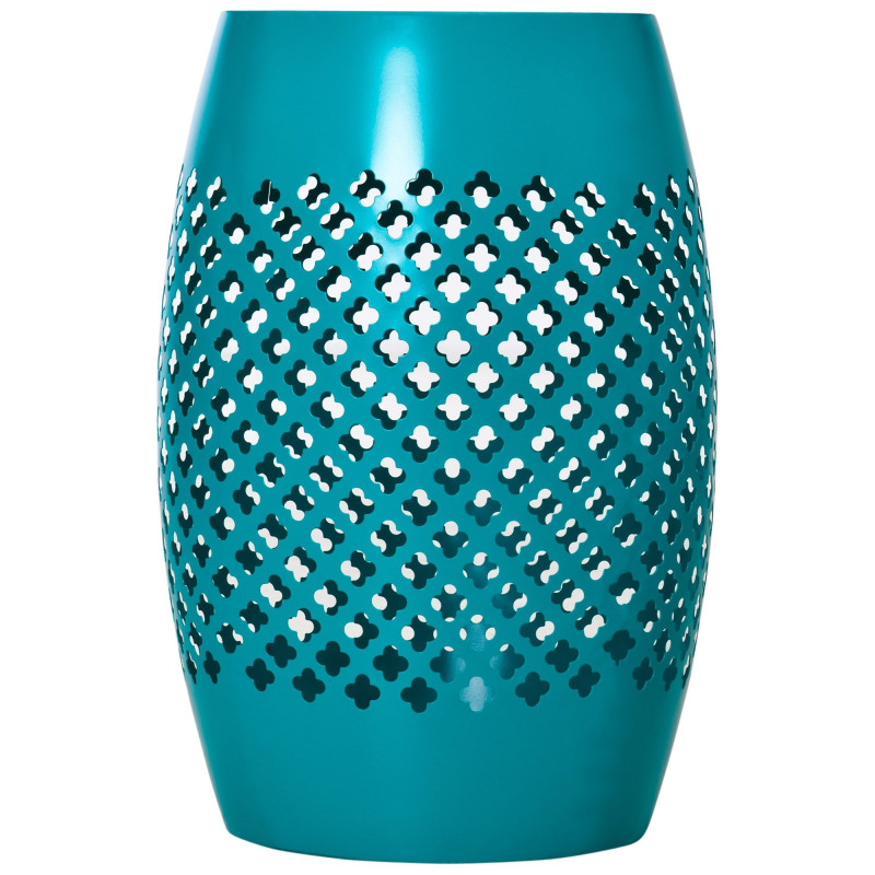 Steel Patio End Table for Indoor Outdoor