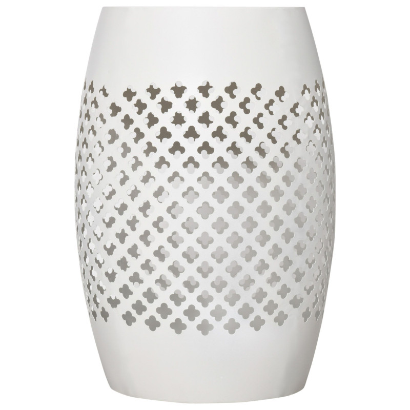 Steel Patio End Table for Indoor Outdoor