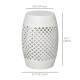 Steel Patio End Table for Indoor Outdoor