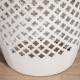 Steel Patio End Table for Indoor Outdoor